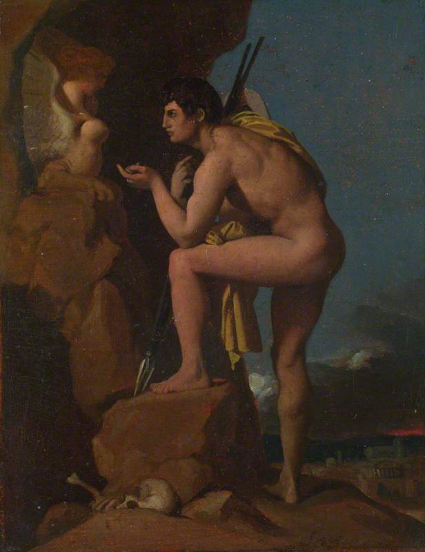 Edyp i Sfinks - Jean-Auguste-Dominique Ingres