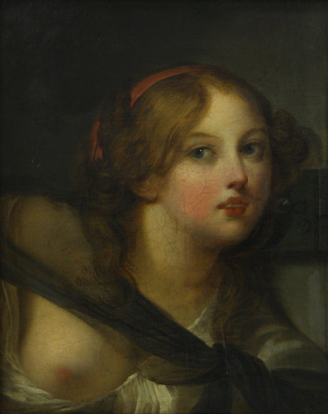 Portret dziewczyny - Jean-Baptiste Greuze