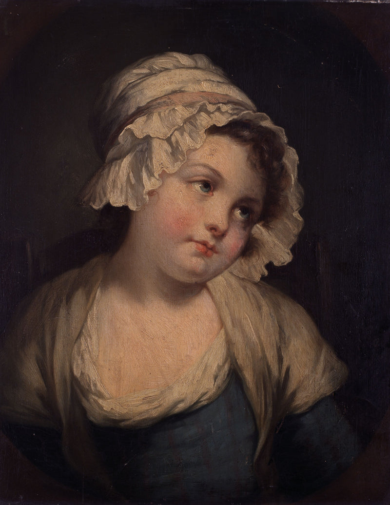 Portret młodej dziewczyny - Jean-Baptiste Greuze