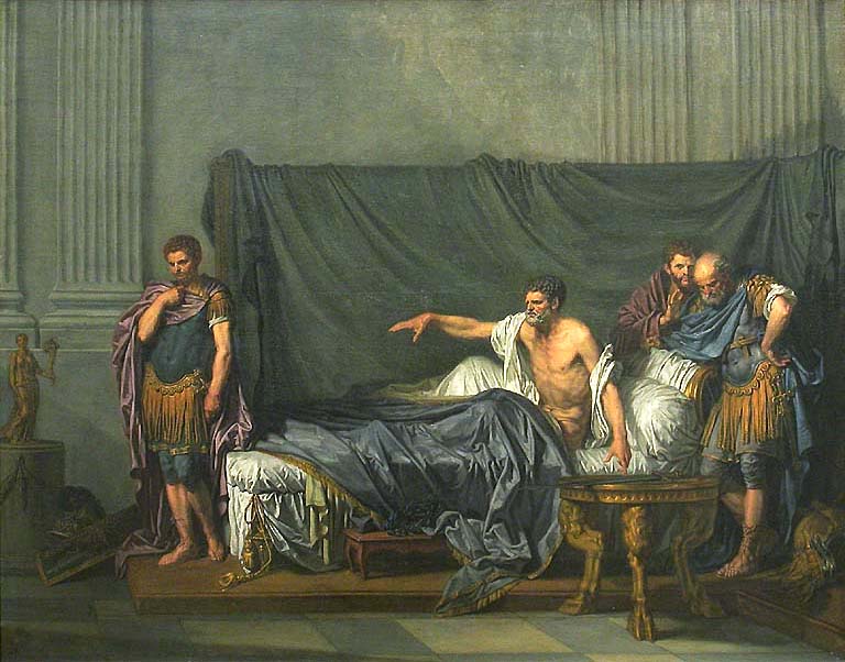 Septime Sévère et Caracalla - Jean-Baptiste Greuze - Alpha Reproduction