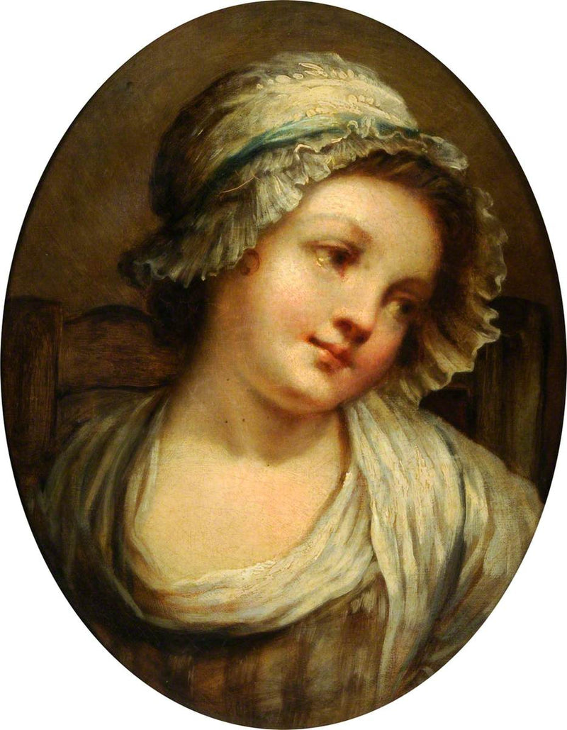 Portret dziewczyny - Jean-Baptiste Greuze