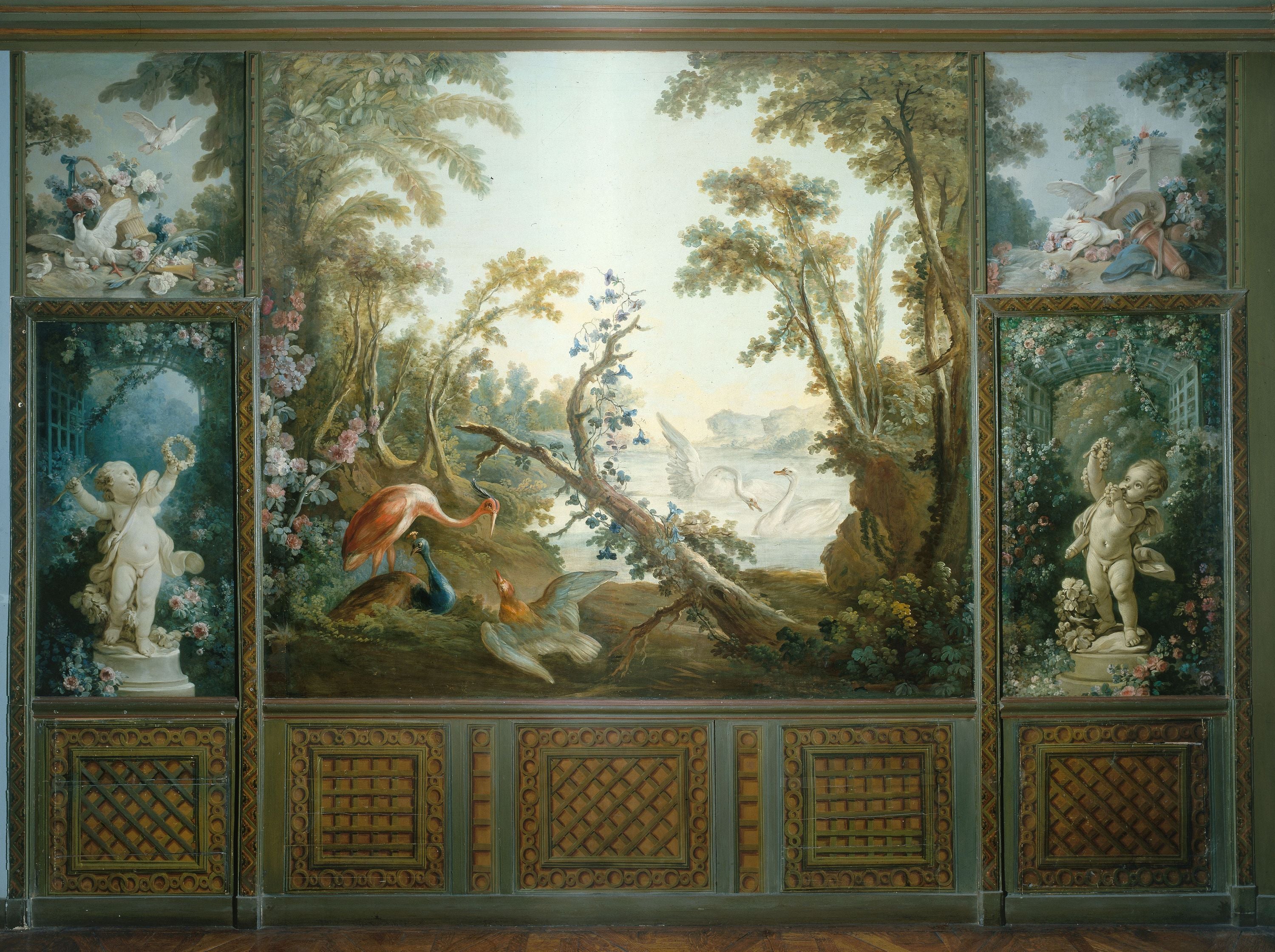 Amour aux raisins - François Boucher