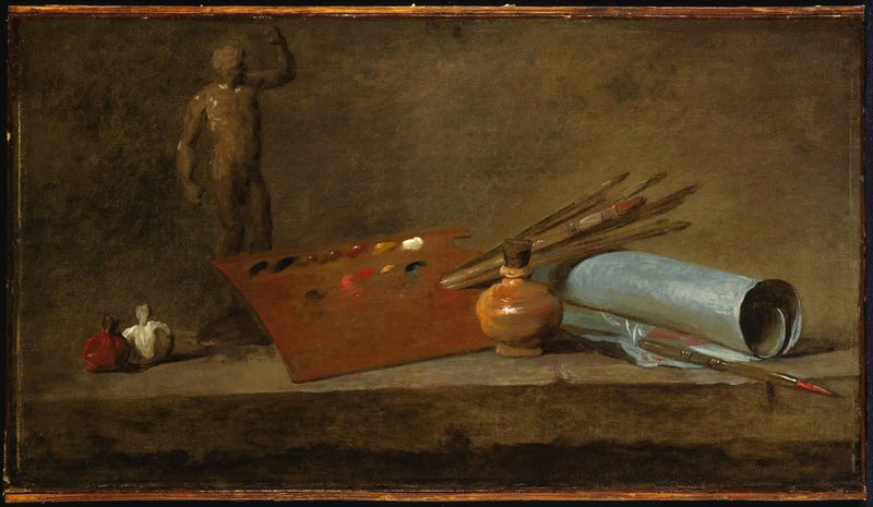 Atrybuty malarza - Jean Simeón Chardin
