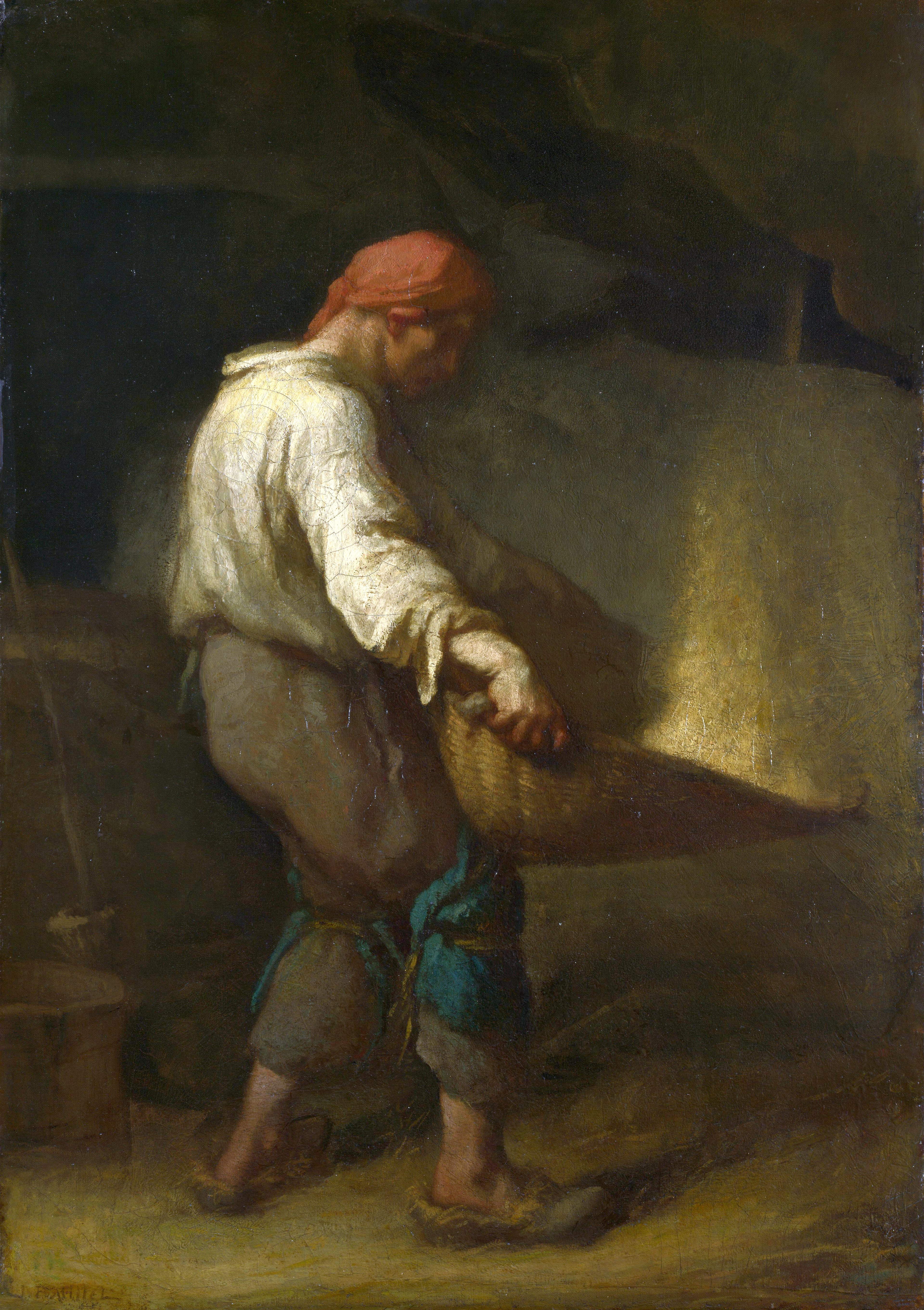 Un vanneur - Jean-François Millet