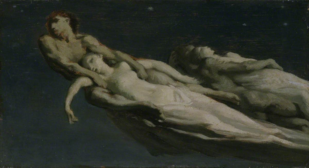 Les étoiles filantes - Jean-François Millet