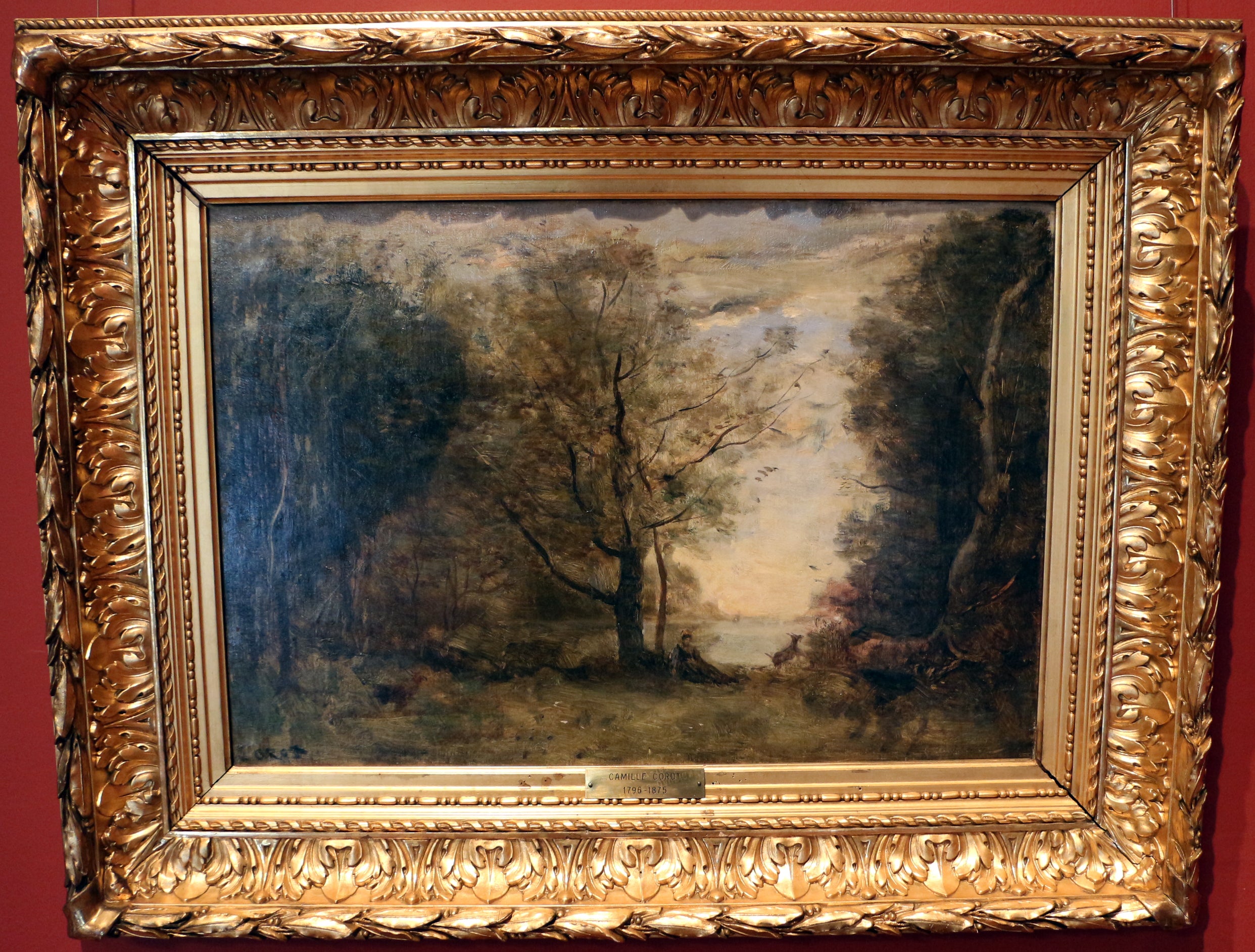 Paysage. - Jean-Baptiste Camille Corot