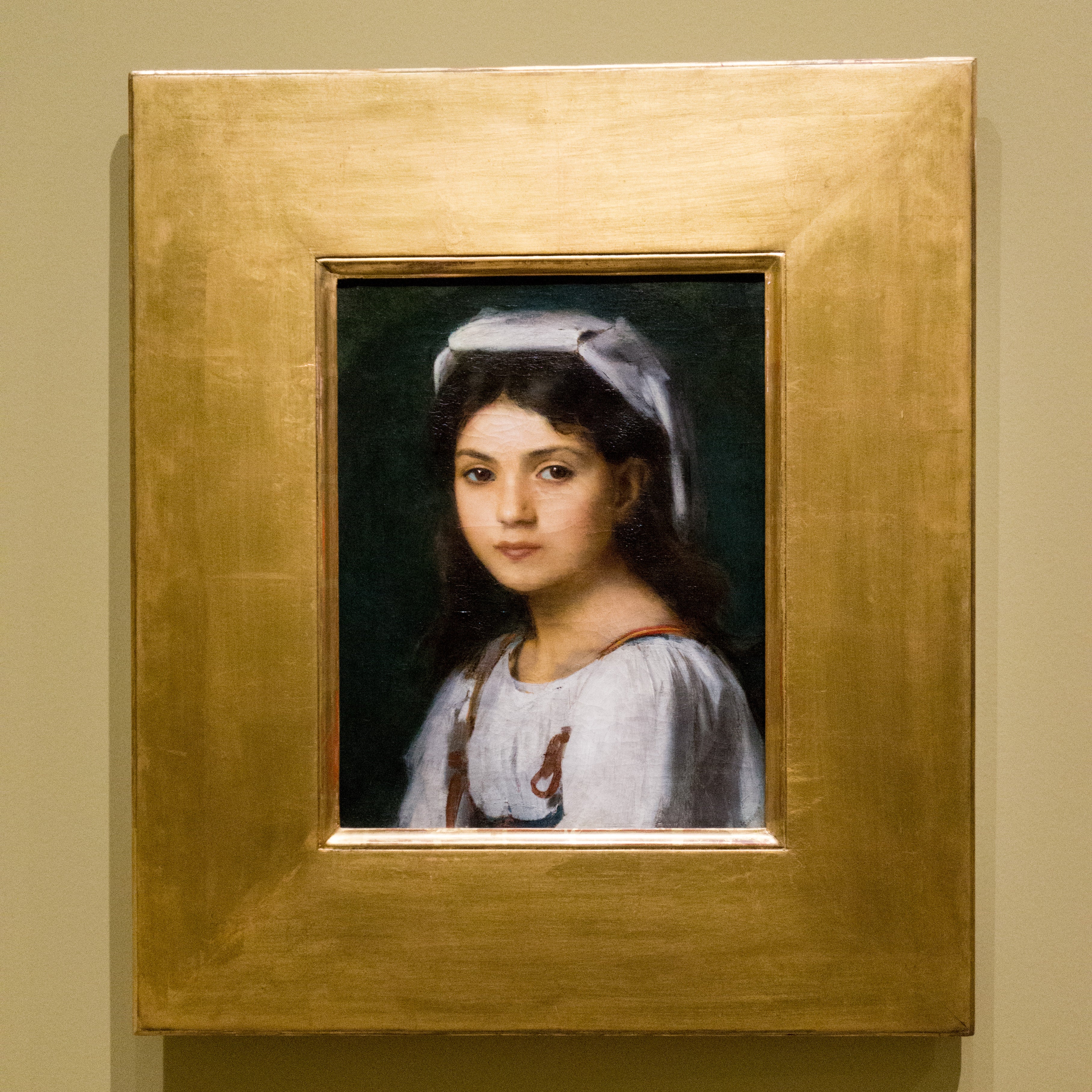 Portrait de jeune Italienne - Jean-Jacques Henner