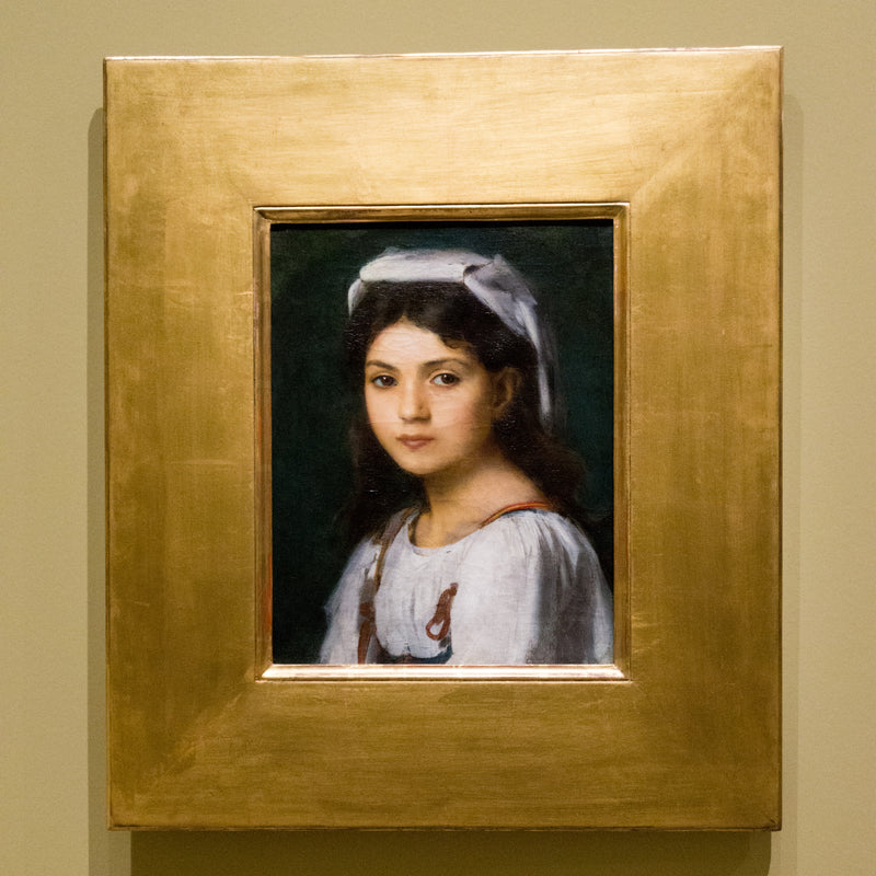 Portrait de jeune Italienne - Jean-Jacques Henner