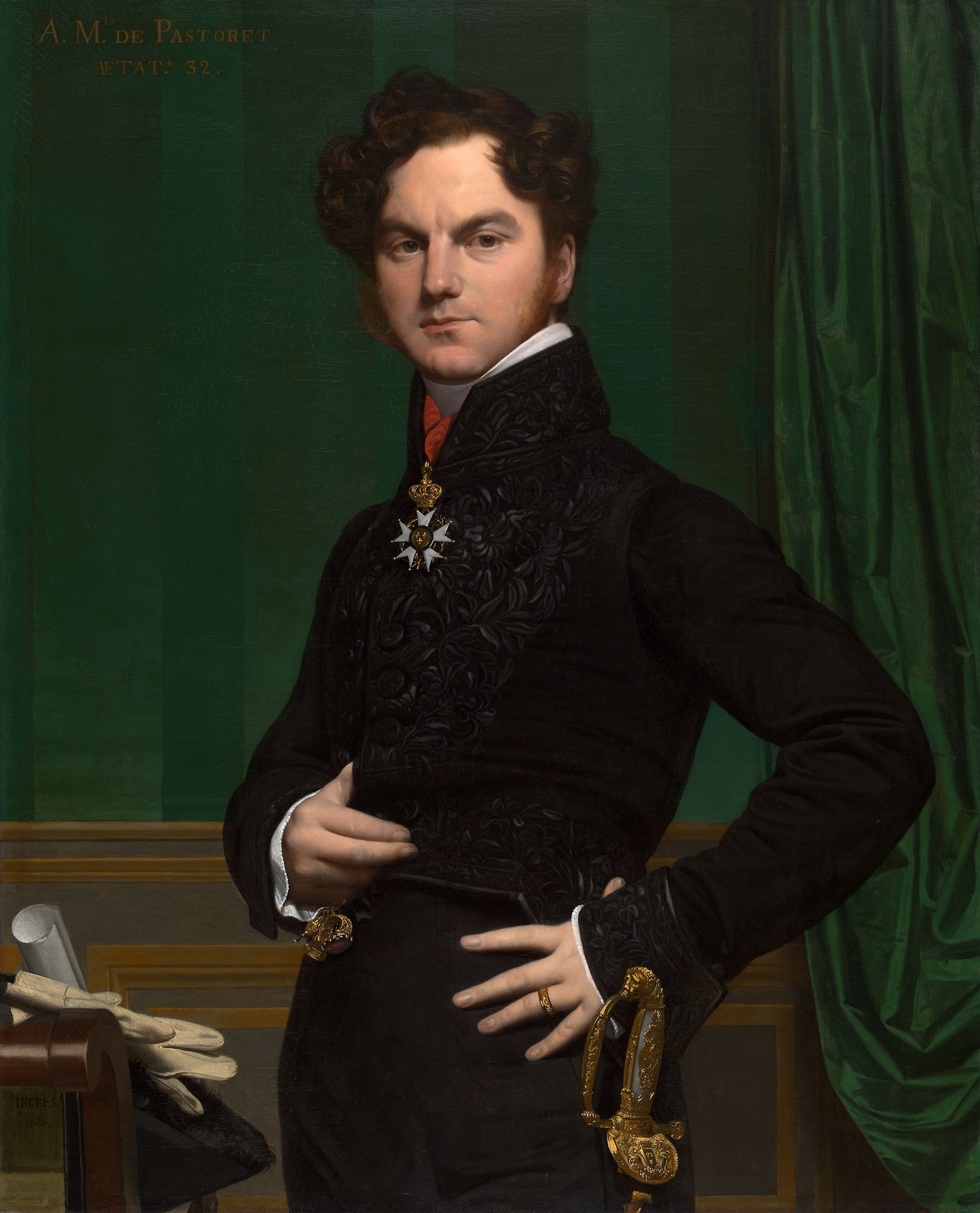 Hrabia Amédée-David de Pastoret - Jean-Auguste-Dominique Ingres