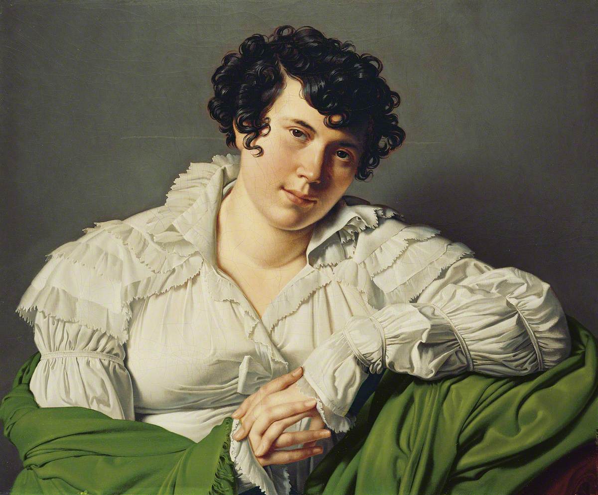 Portret zwany Madame de Staël - Jean-Auguste-Dominique Ingres