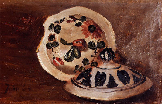 Reproduction du tableau « Couvercles de bouillon - Frédéric Bazille » par Alpha Reproduction en peinture à l’huile