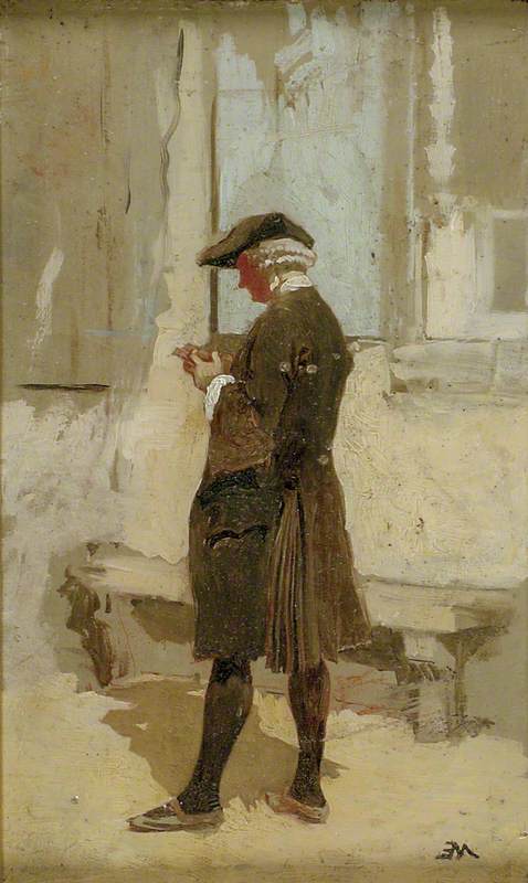 Un abbé - Ernest Meissonier