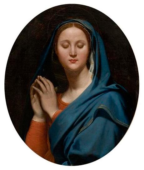 Dziewica - Jean-Auguste-Dominique Ingres