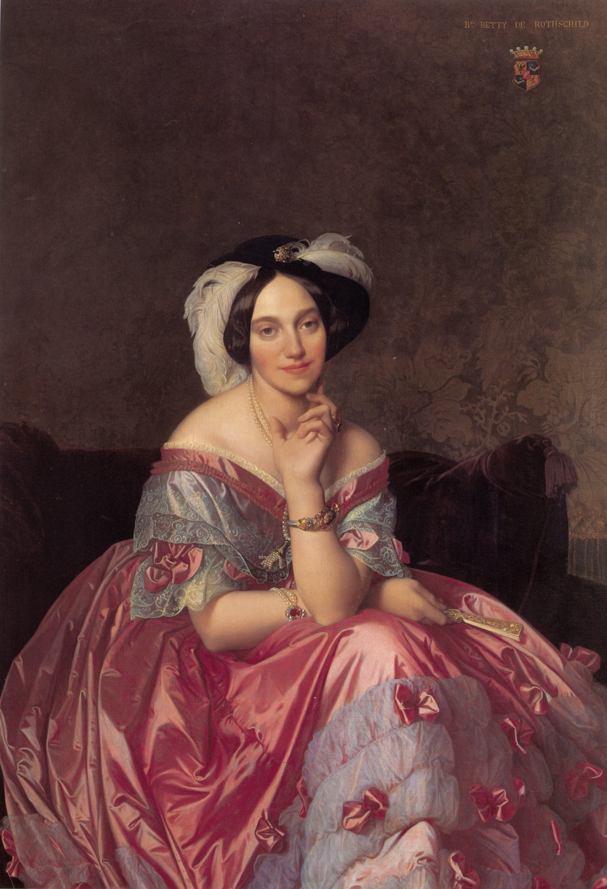 Baronesa James de Rothschild - Jean-Auguste-Dominique Ingres