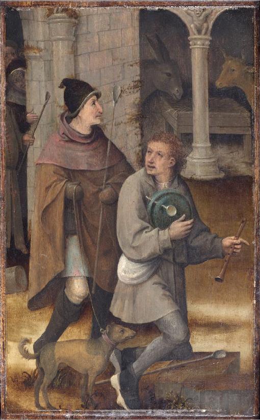 Dwaj pasterze - Hieronymus Bosch