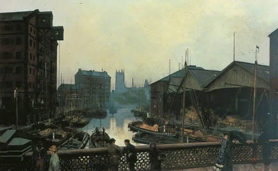 Pont de Leeds - John Atkinson Grimshaw - Alpha Reproduction