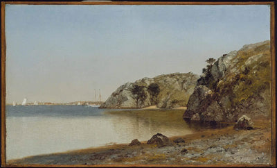 Falaises de Newport Rhode Island - John Frederick Kensett - Alpha Reproduction
