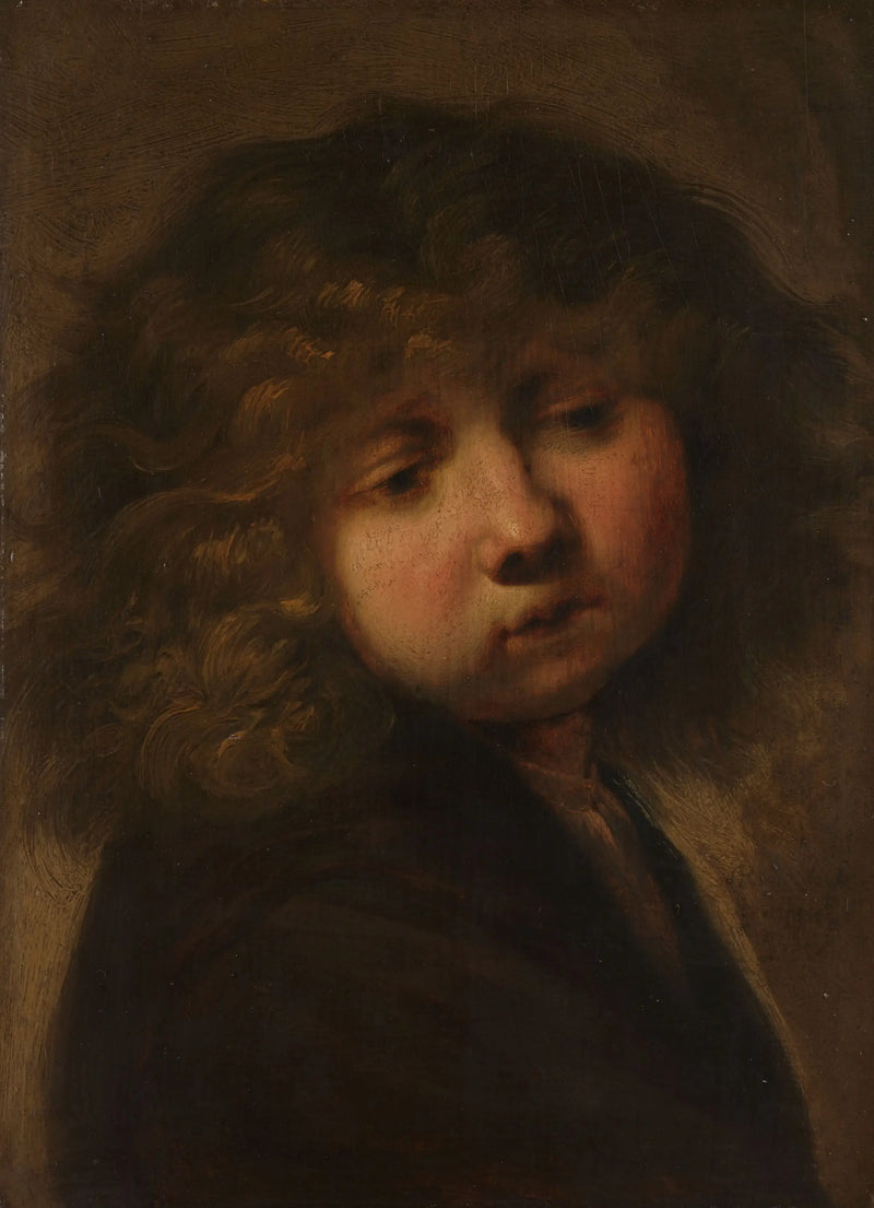 Głowa chłopca - Rembrandt