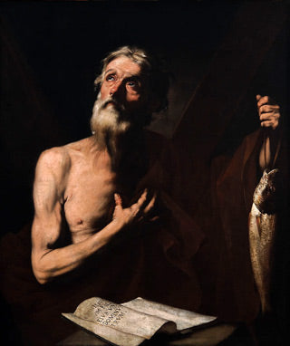 Święty Andrzej, patron rybaków - Jusepe de Ribera