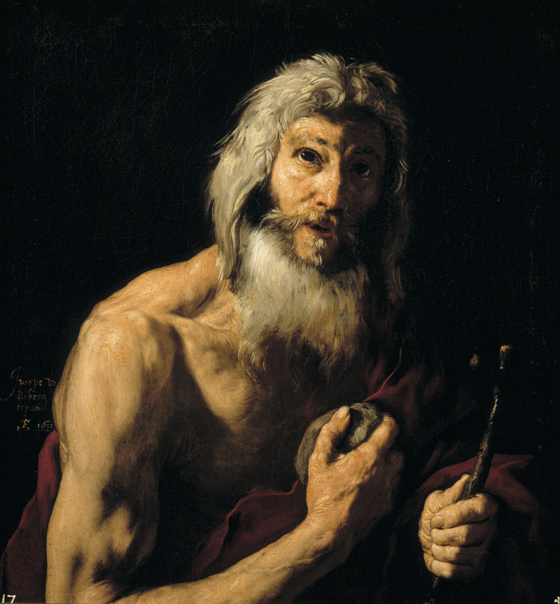 Święty Hieronim pokutnik - Jusepe de Ribera