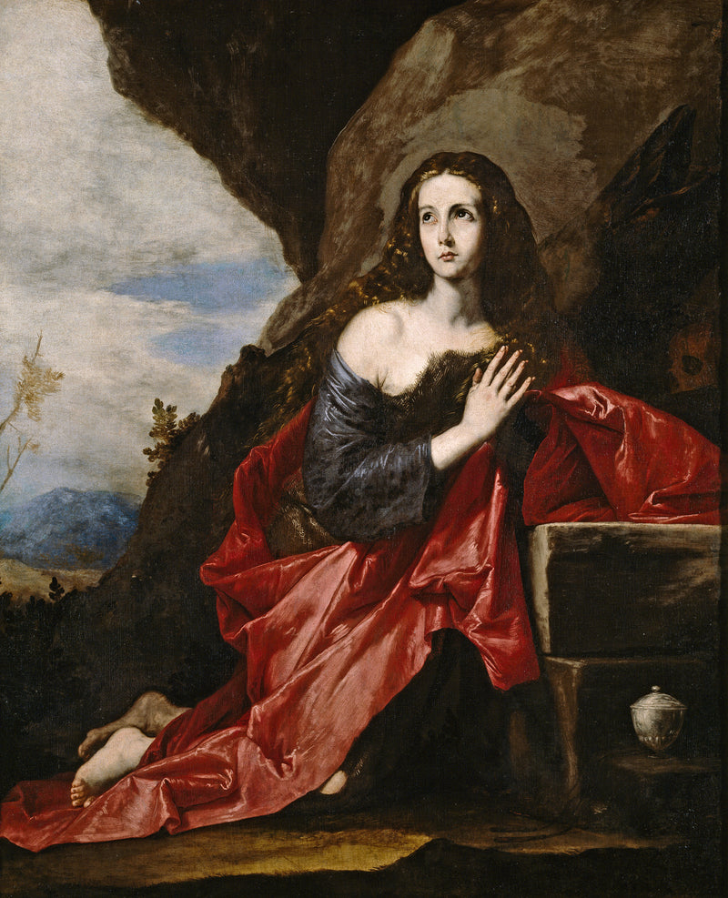 Madeleine pokutująca - Jusepe de Ribera