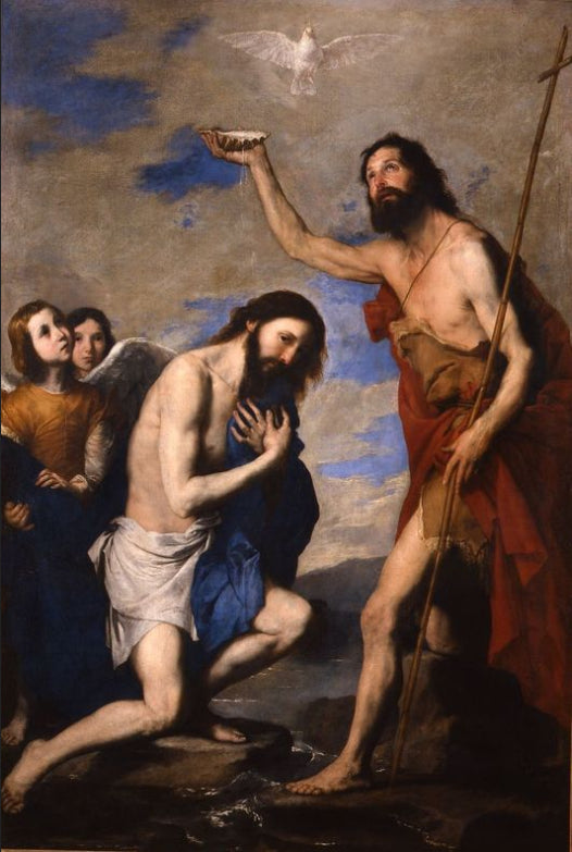 Le Baptême du Christ - Jusepe de Ribera - Alpha Reproduction