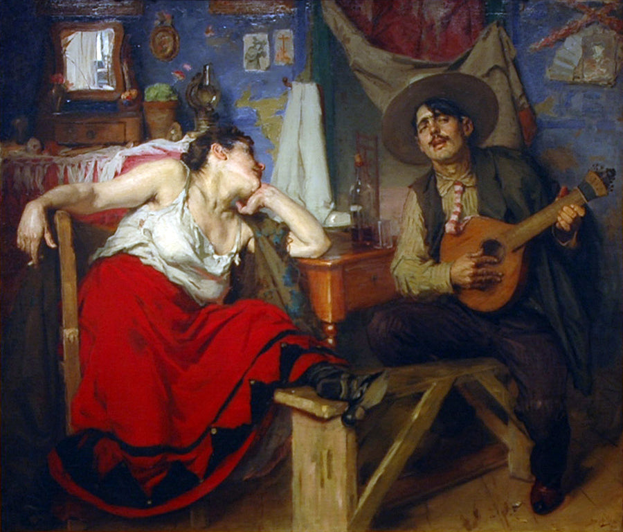 Le Fado, José Malhoa, 1910
