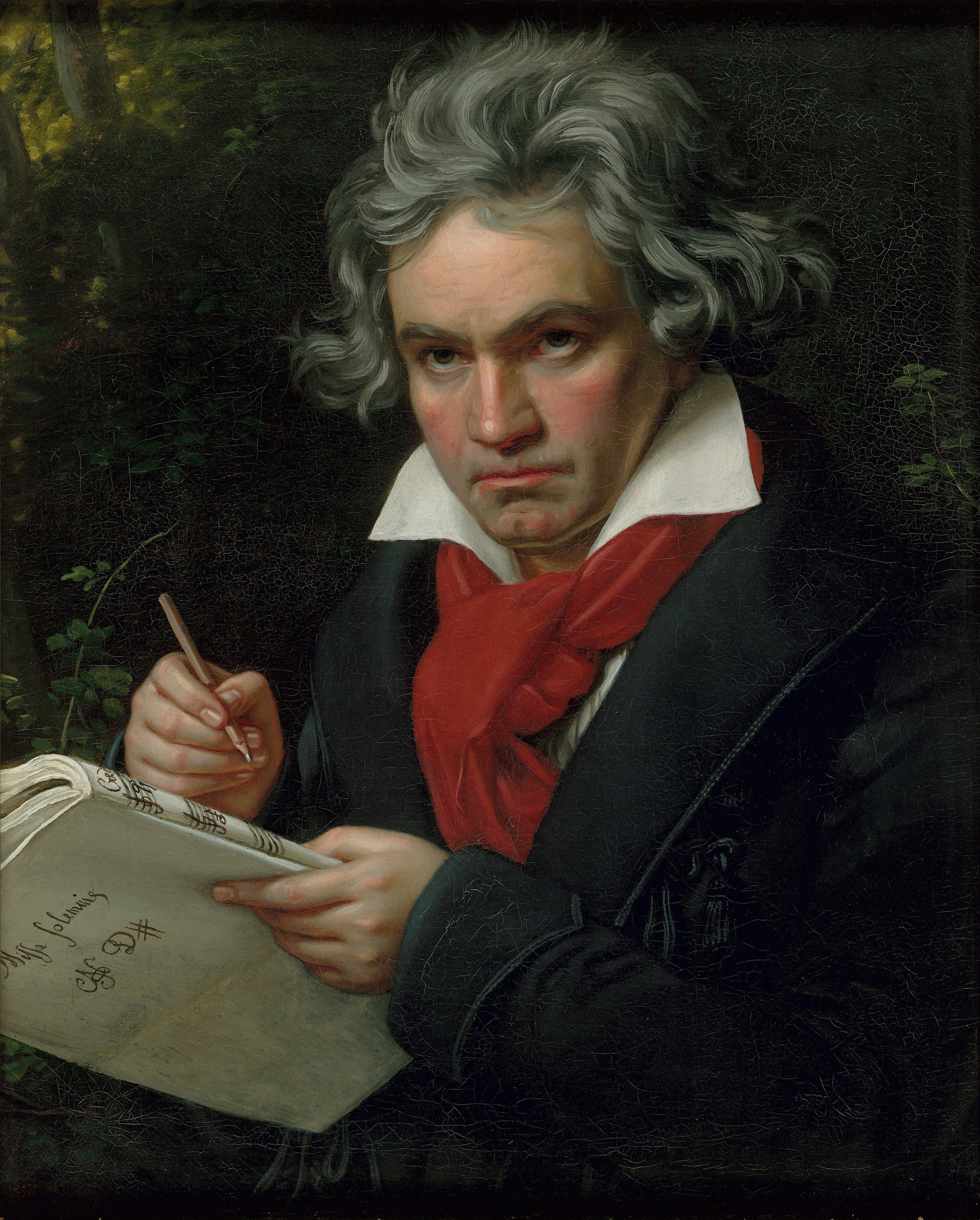 Portrait de Beethoven - Joseph Karl Stieler