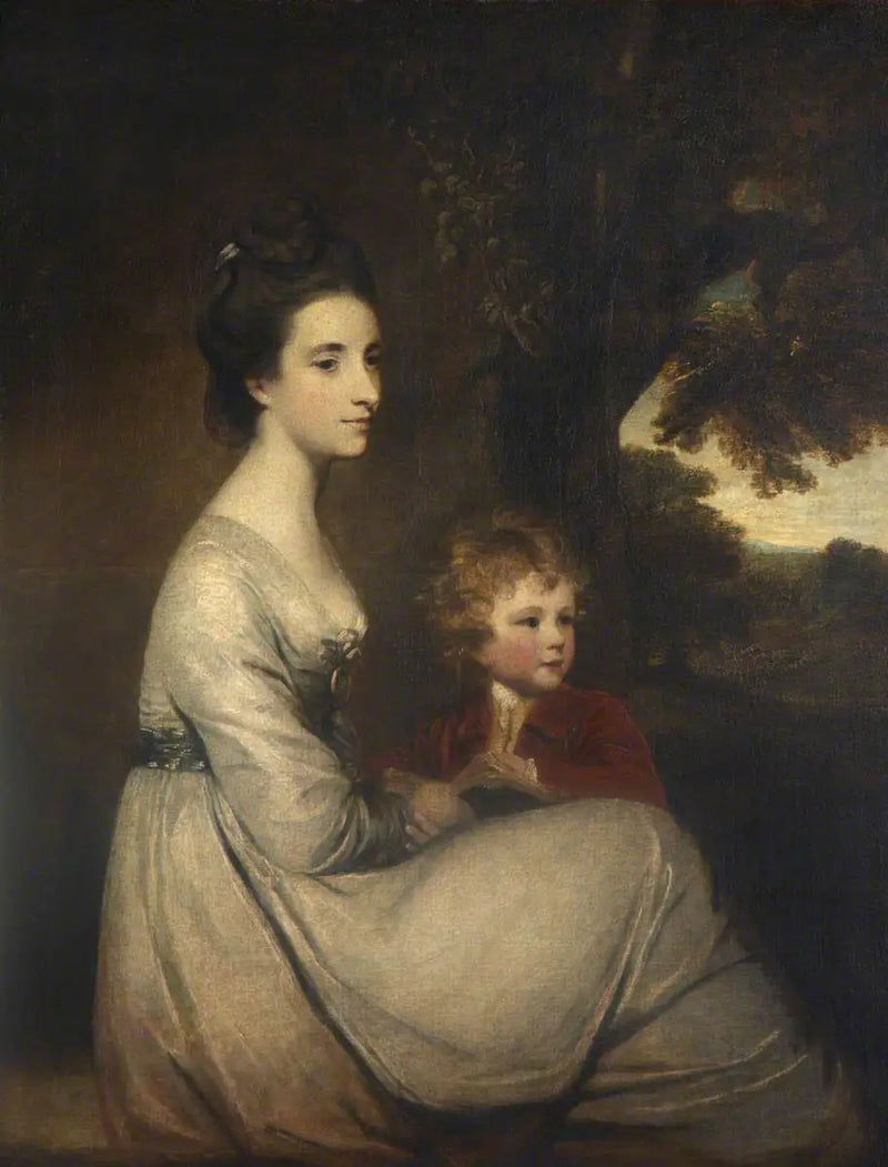 Jemima, margrabina Cornwallis i jej syn (później lord Brome) - Joshua Reynolds