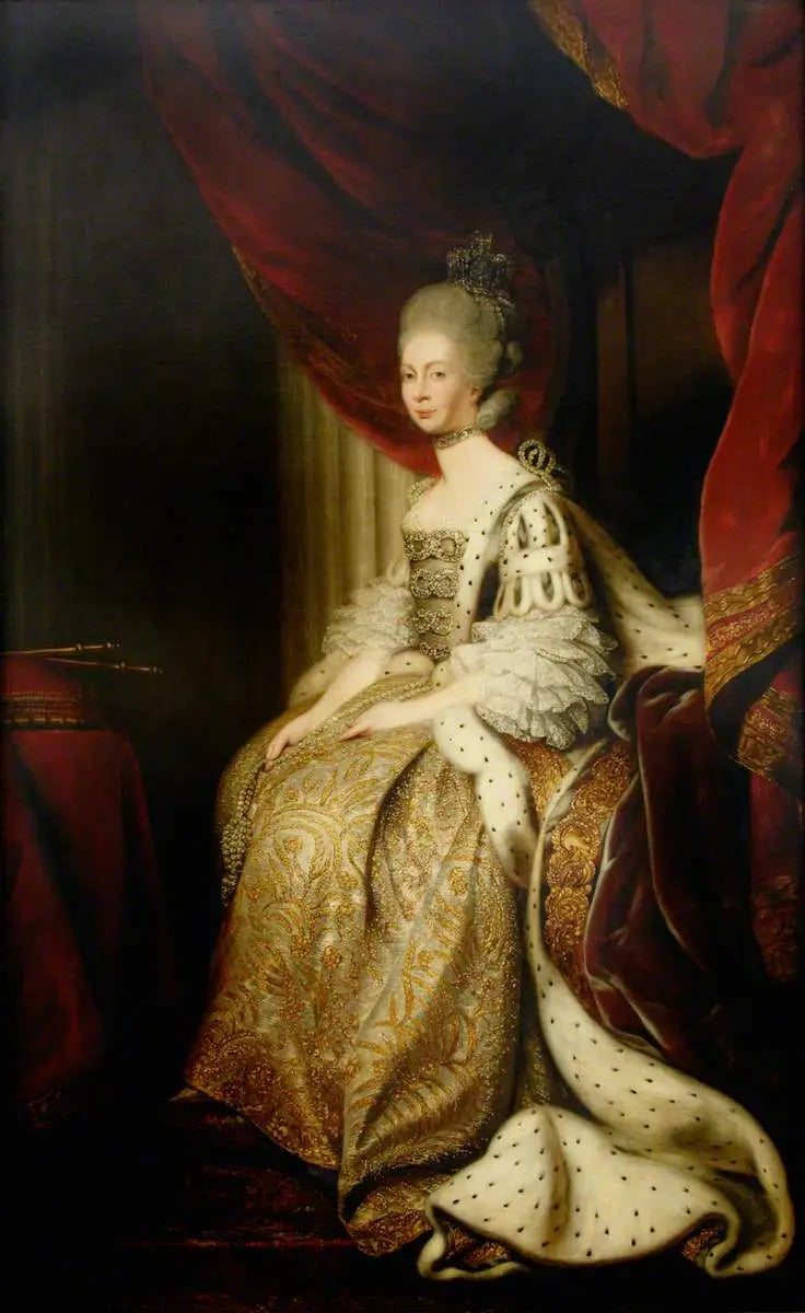 Charlotte-Sophie Mecklenburg-Strelitz (1744–1818), królowa małżonka Jerzego III - Joshua Reynolds