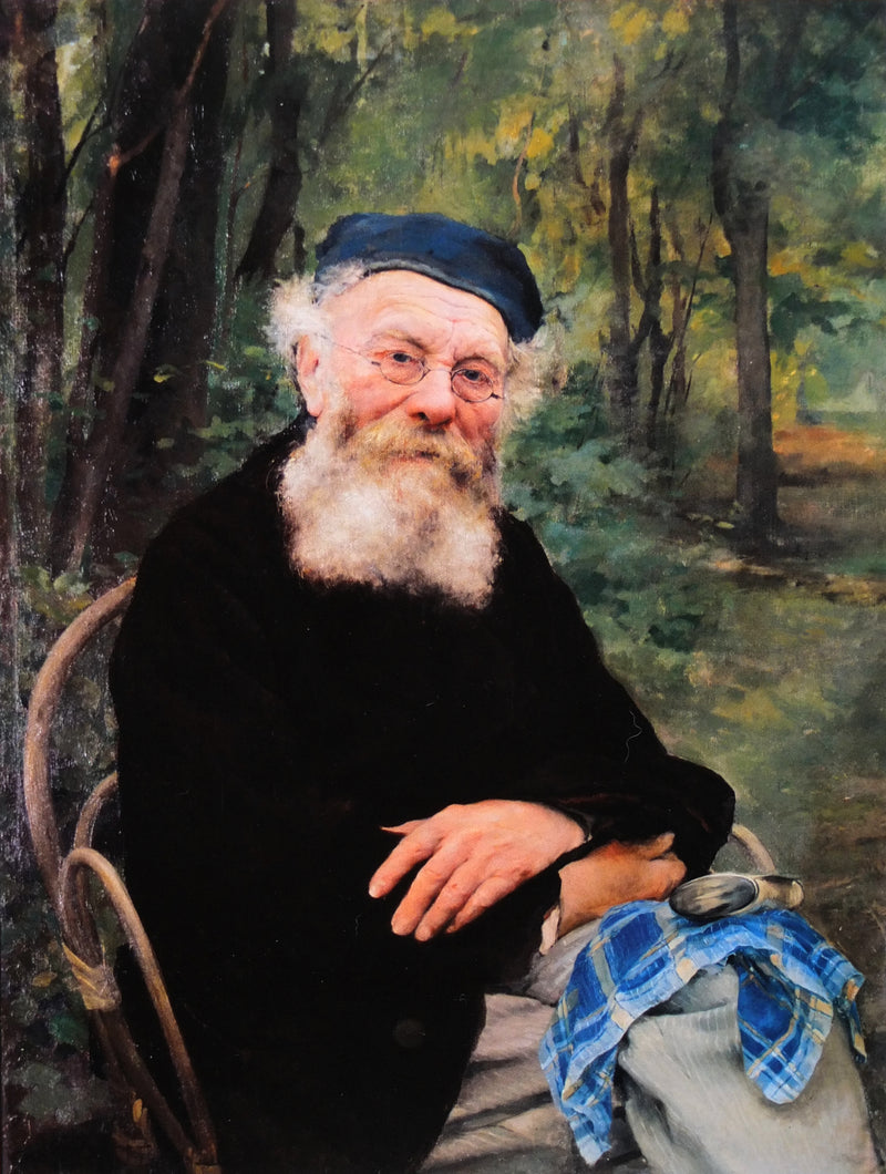 Portrait du grand-père de l'artiste - Jules Bastien-Lepage