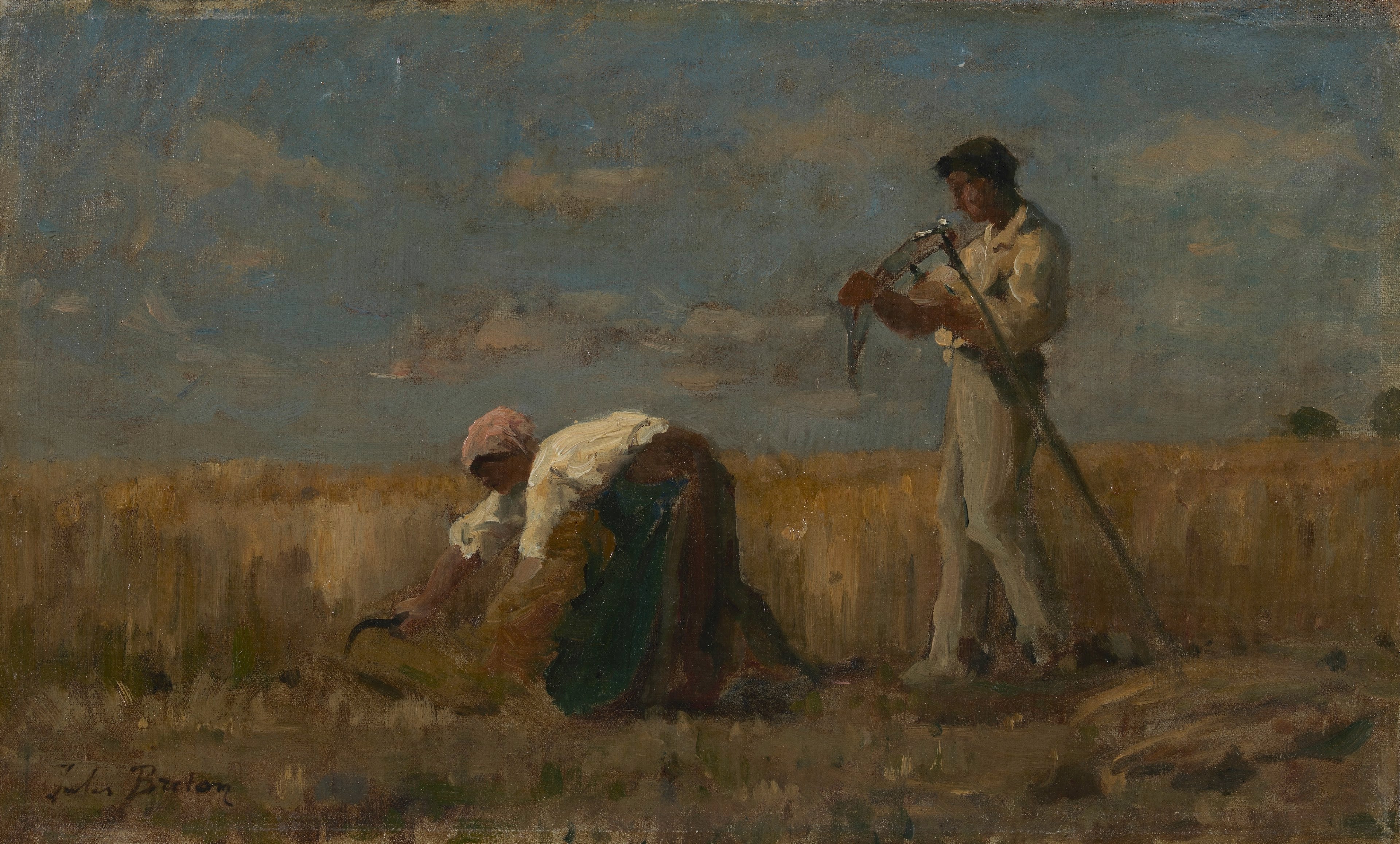 La récolte - Jules Breton