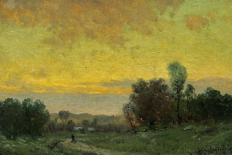 Pejzaż zachodu słońca - Julian Onderdonk