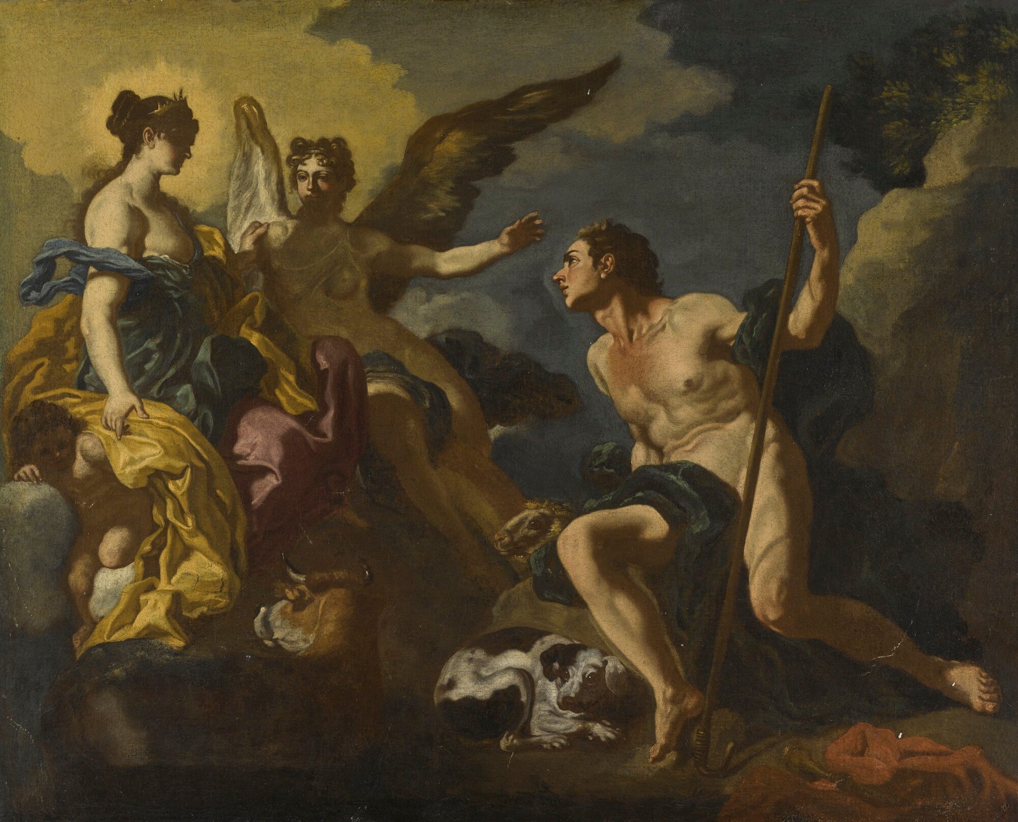 Junon Io et Argus - Francesco Solimena - Alpha Reproduction