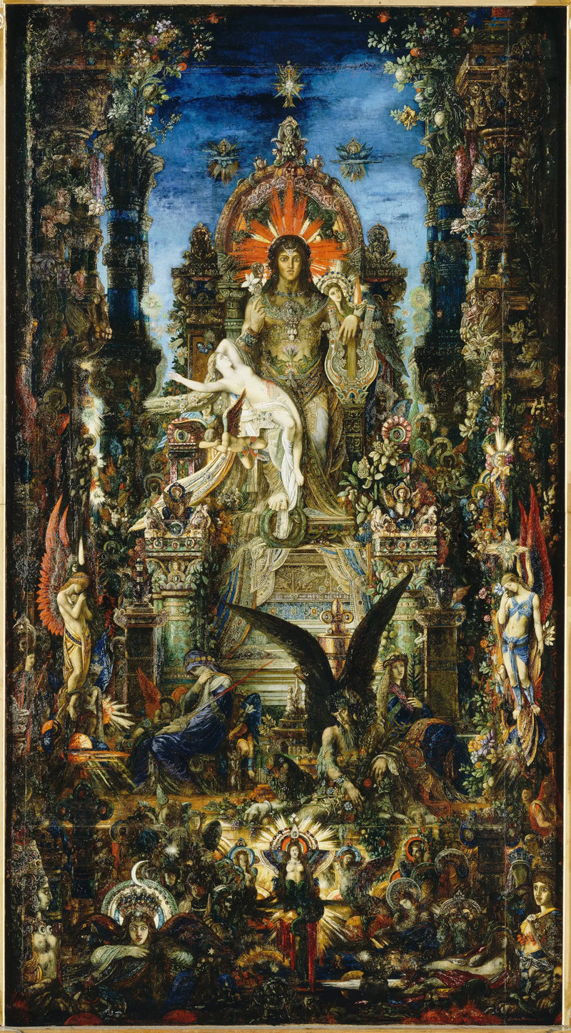 Jowisz i Semele - Gustave Moreau