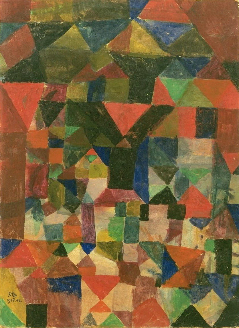 Budowa typu miejskiego - Paul Klee