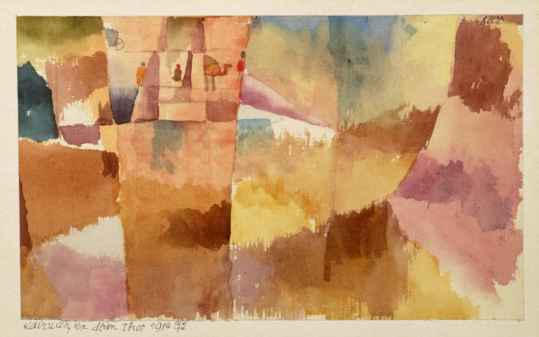 Kairuan, przed bramą - Paul Klee