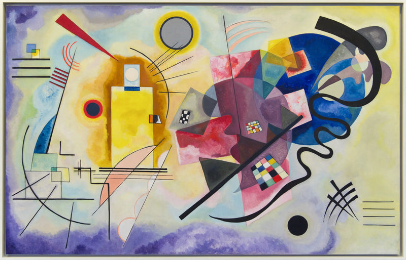 Żółto-czerwono-niebieski - Wasilij Kandinsky
