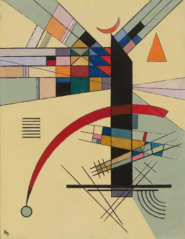 Mały Żółty - Wasilij Kandinsky
