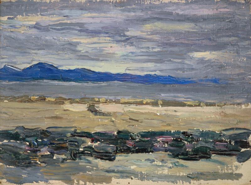 Reproduction du tableau « Tunis, la baie - Vassily Kandinsky » par Alpha Reproduction en peinture à l’huile