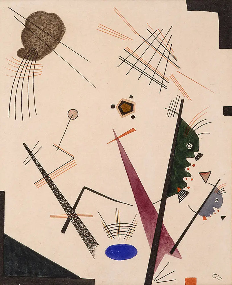 Kompozycja (1924) - Wasilij Kandinsky