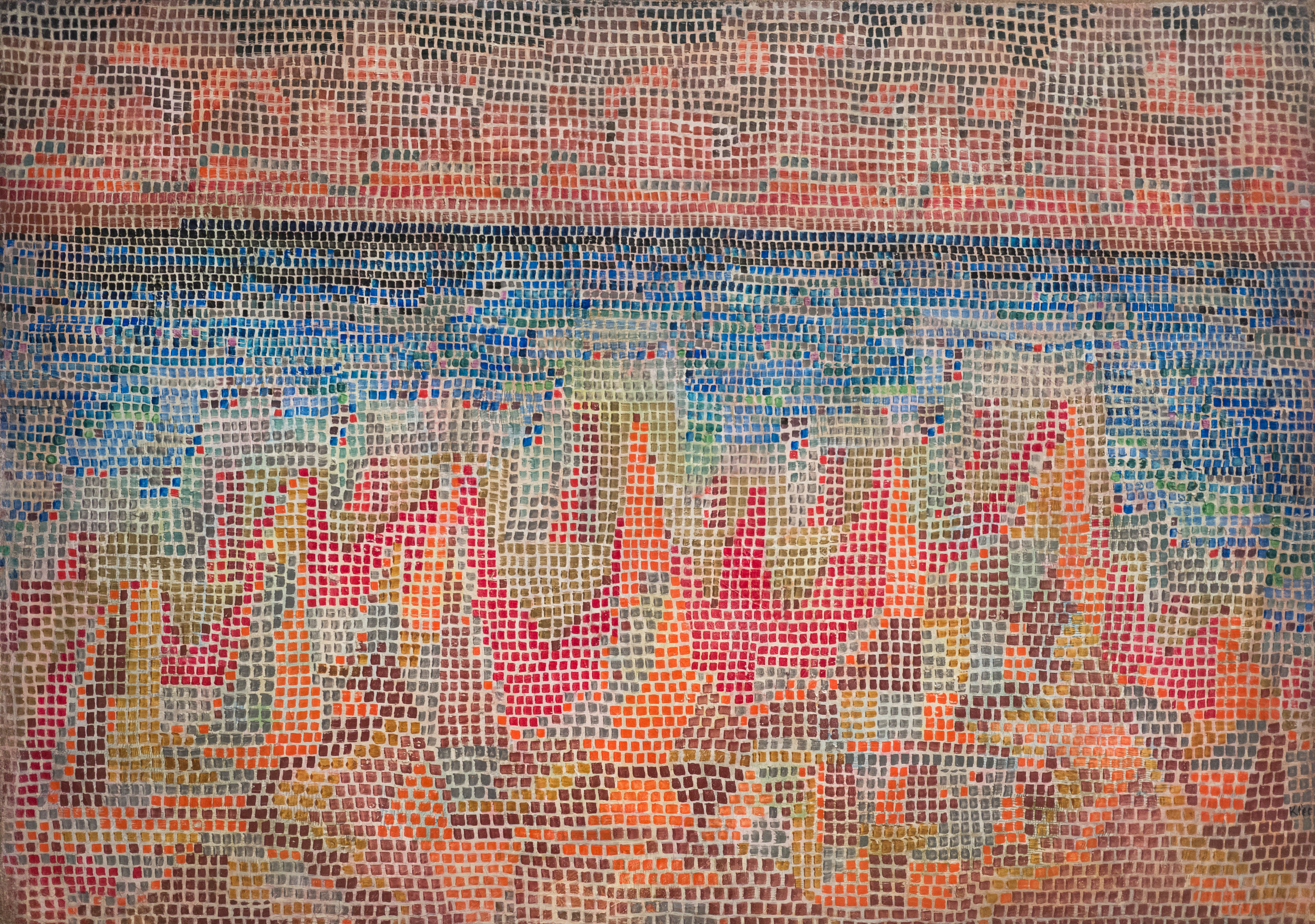 Klify nad morzem - Paul Klee