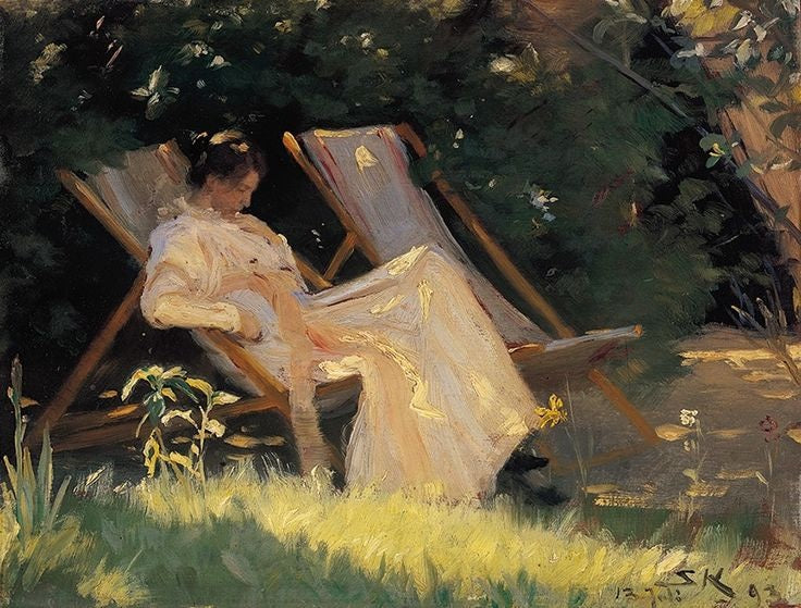"Szkic do Róż" - Peder Severin Krøyer