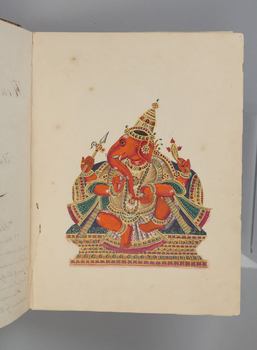 Album depicting one hundred Hindu gods - Unidentified artists