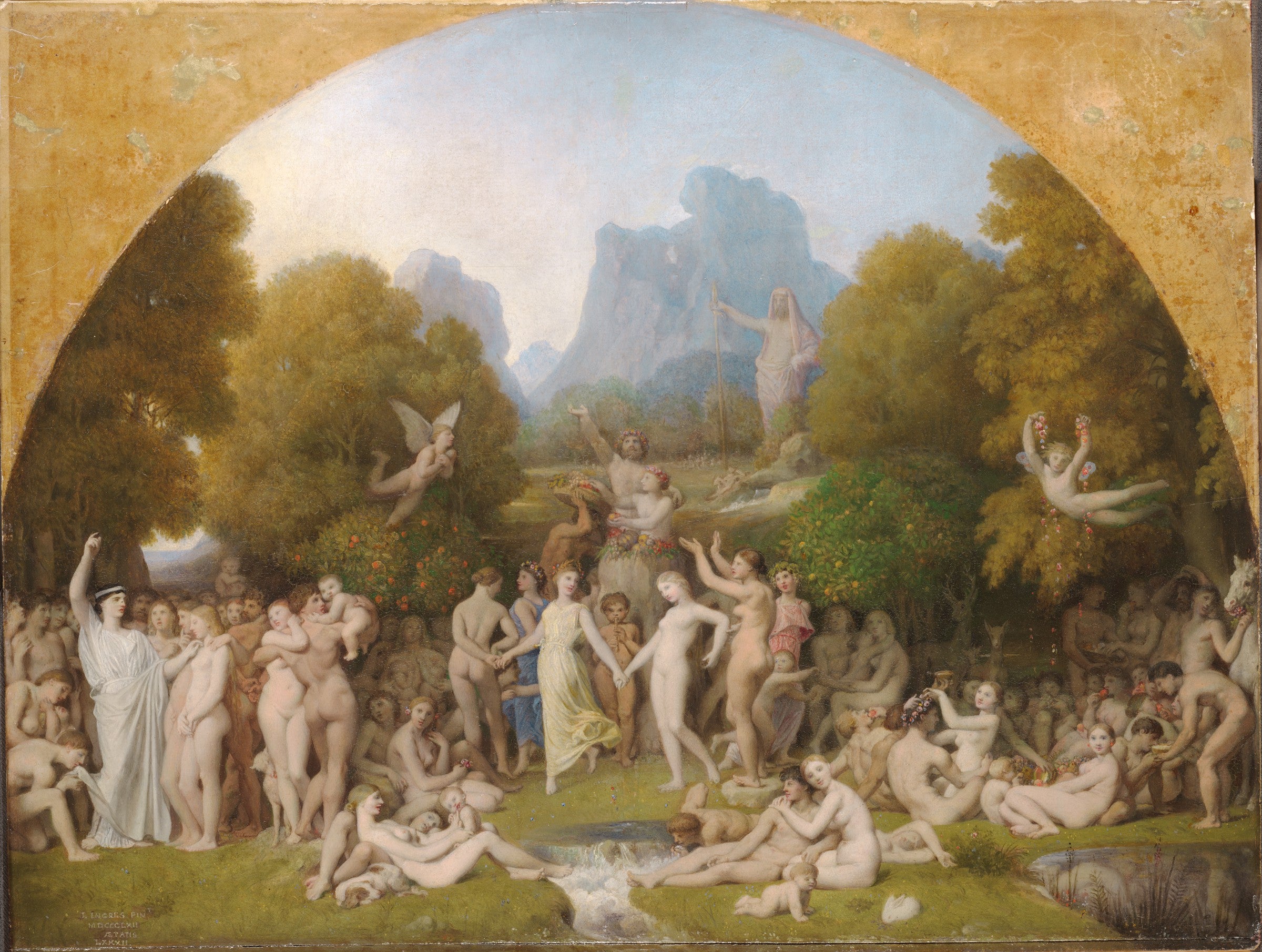 Złoty wiek - Jean-Auguste-Dominique Ingres