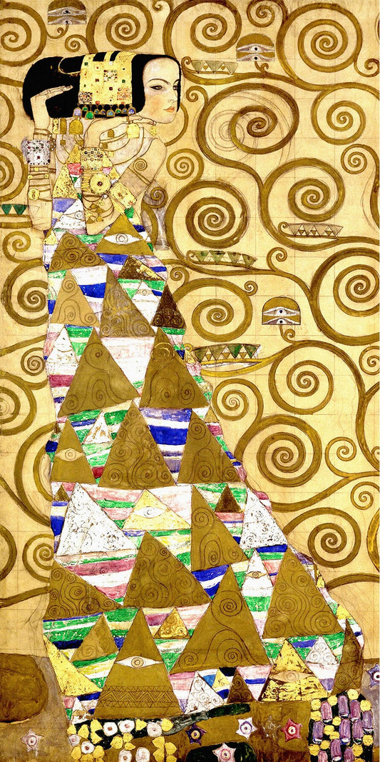 L'Attente - Gustav Klimt