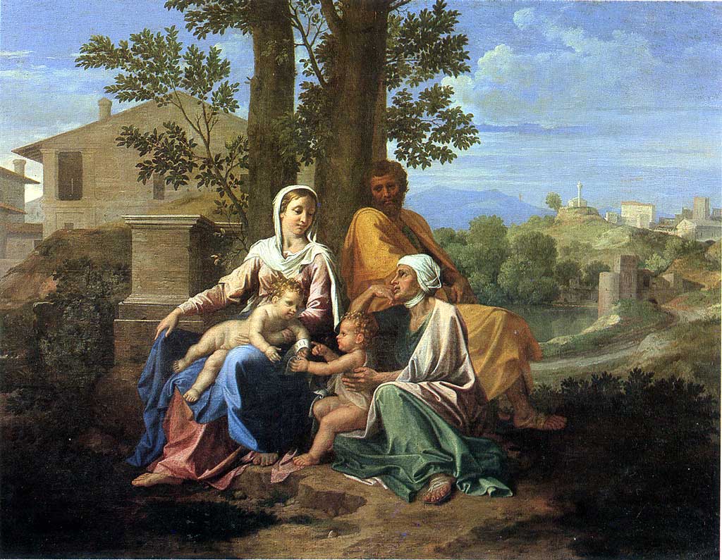 Święta Rodzina – Nicolas Poussin (około 1650)