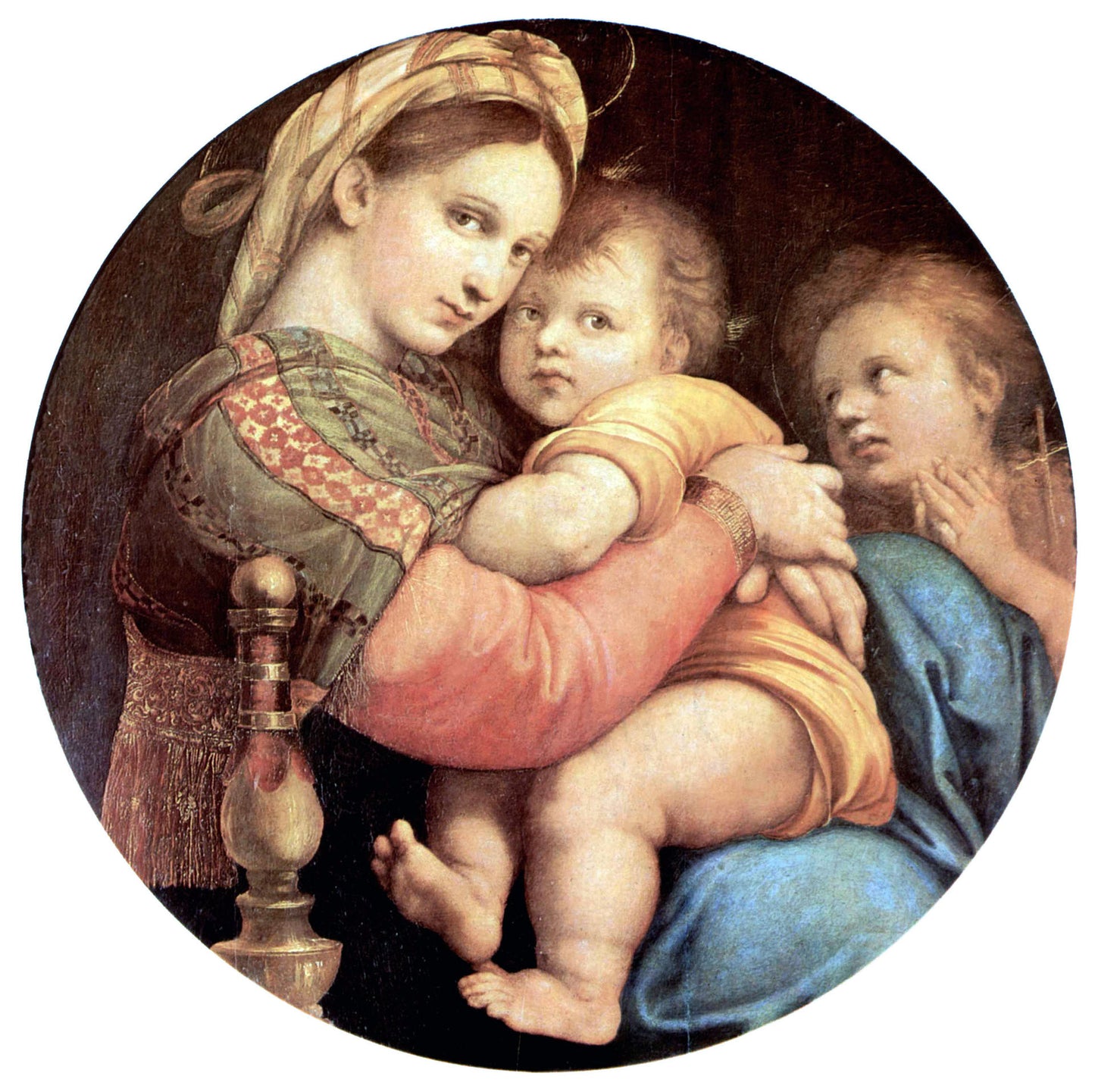 Madonna na krześle – Rafael Santi (ok. 1513–1514)