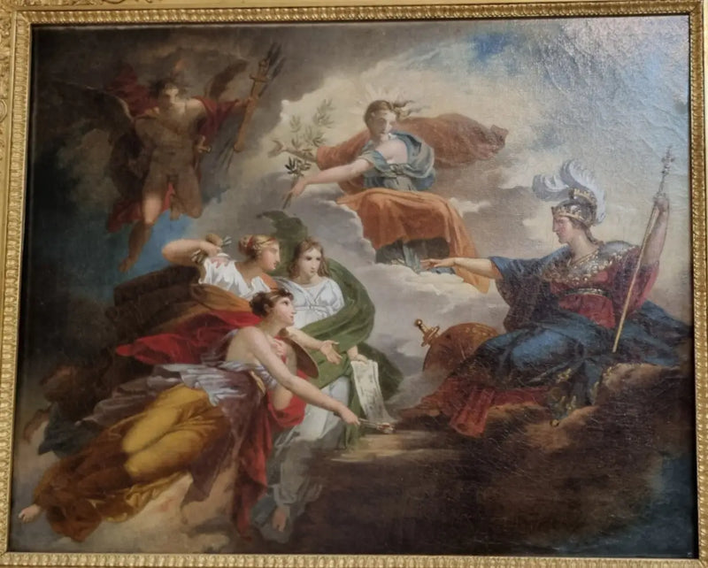 Francja, w Minerve, chroni sztukę - Charles Meynier