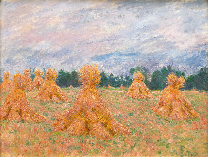Żniwa - Blanche Hoschedé Monet